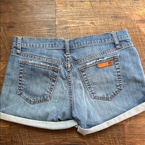 Joe's Jeans Women's Blue Denim Shorts - Picture 4 of 4